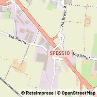 Map Rodengo-Saiano