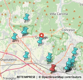 Mappa Via Paolo Richiedei, 25064 Piazza BS, Italia (5.86211)