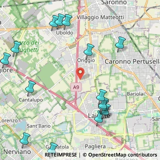 Mappa Via Cascina Muschiona, 21040 Origgio VA, Italia (2.87438)