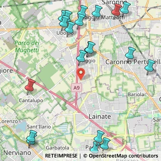 Mappa Via Cascina Muschiona, 21040 Origgio VA, Italia (3.06)