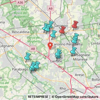 Mappa Via Cascina Muschiona, 21040 Origgio VA, Italia (3.63)