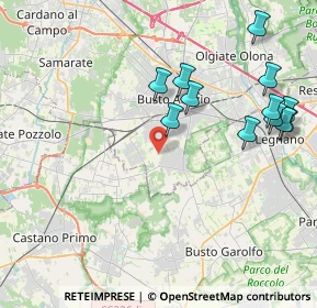 Mappa Via Pegli, 21052 Busto Arsizio VA, Italia (4.51833)