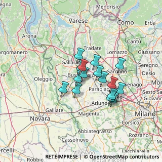 Mappa Via Pegli, 21052 Busto Arsizio VA, Italia (9.41375)
