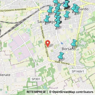 Mappa Via Pegli, 21052 Busto Arsizio VA, Italia (1.4295)