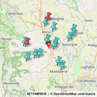 Mappa SS Pasubio, 36030 Caldogno VI (1.61235)