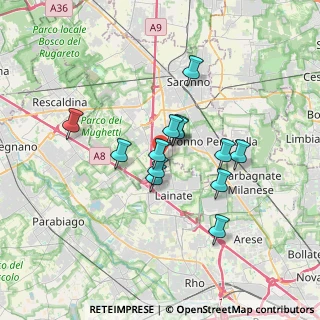 Mappa Viale Lombardia, 21040 Origgio VA, Italia (2.67462)