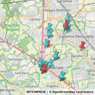 Mappa Viale Lombardia, 21040 Origgio VA, Italia (2.06316)
