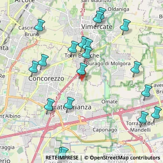 Mappa Via dell'Adda, 20864 Agrate Brianza MB, Italia (2.763)