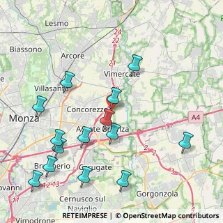 Mappa Via dell'Adda, 20864 Agrate Brianza MB, Italia (4.76786)