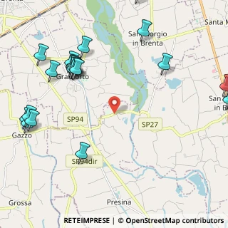 Mappa Via Carturo, 35016 Piazzola sul Brenta PD, Italia (2.8415)