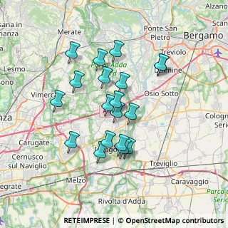 Mappa Via I Maggio, 20056 Grezzago MI, Italia (6.01263)