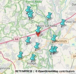 Mappa Via I Maggio, 20056 Grezzago MI, Italia (4.02692)