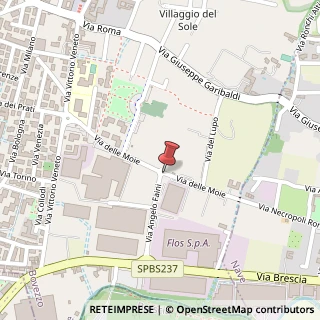 Mappa Via delle Moie, 6, 25073 Bovezzo, Brescia (Lombardia)