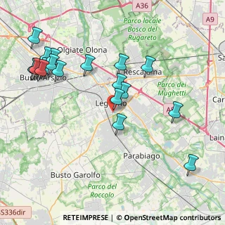 Mappa Viale Gorizia 3 &, 20025 Legnano MI, Italia (4.64211)