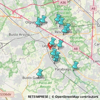 Mappa Viale Gorizia 3 &, 20025 Legnano MI, Italia (3.36)
