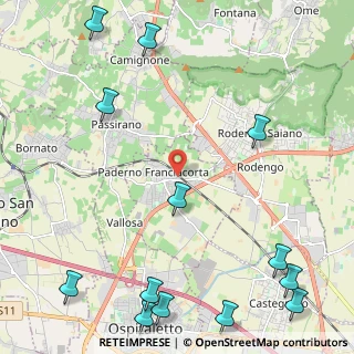 Mappa Piazza Manifattura Augusta, 25050 Paderno Franciacorta BS, Italia (3.30231)
