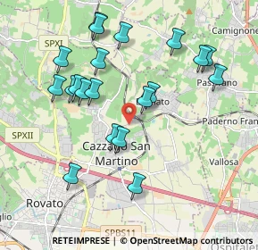 Mappa Via Roma, 25046 Cazzago San Martino BS, Italia (1.978)