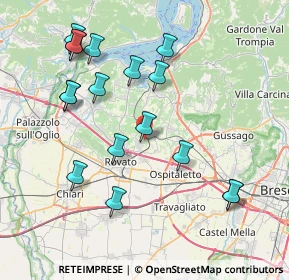 Mappa Via Roma, 25046 Cazzago San Martino BS, Italia (8.29647)