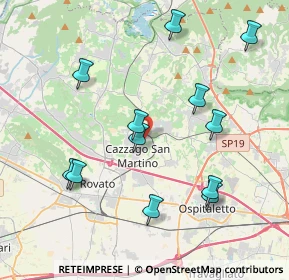 Mappa Via Roma, 25046 Cazzago San Martino BS, Italia (4.11417)