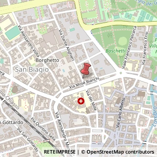 Mappa Via Dante Alighieri, 6, 20900 Monza, Monza e Brianza (Lombardia)