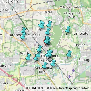 Mappa Via Fratelli Cervi, 20031 Cesate MI, Italia (1.5265)