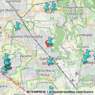 Mappa Via Fratelli Cervi, 20031 Cesate MI, Italia (3.795)
