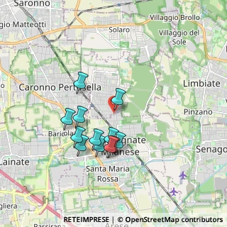 Mappa Via Fratelli Cervi, 20031 Cesate MI, Italia (1.5825)