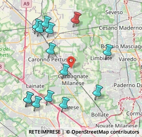 Mappa Via Fratelli Cervi, 20031 Cesate MI, Italia (4.68571)