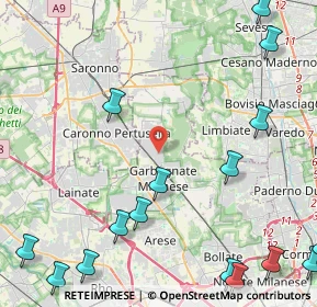 Mappa Via Fratelli Cervi, 20031 Cesate MI, Italia (6.75556)