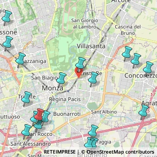 Mappa Via Camillo Prampolini, 20052 Monza MB, Italia (3.25474)