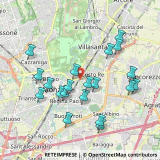 Mappa Via Camillo Prampolini, 20052 Monza MB, Italia (2.056)