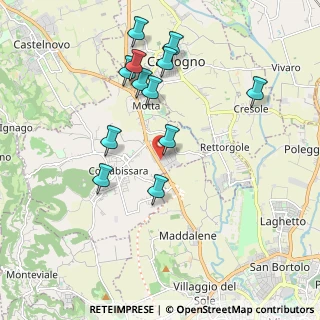 Mappa Via Antonio Meucci, 36030 Costabissara VI, Italia (1.915)