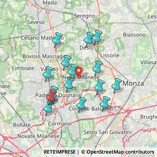 Mappa 20054 Nova Milanese MB, Italia (3.45)