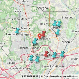 Mappa 20054 Nova Milanese MB, Italia (4.04667)