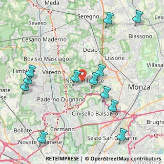 Mappa 20054 Nova Milanese MB, Italia (4.935)