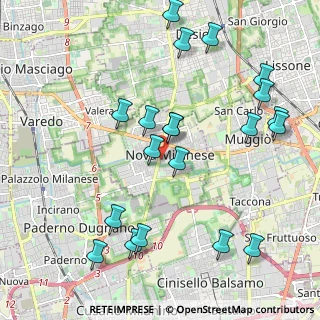 Mappa 20054 Nova Milanese MB, Italia (2.3005)
