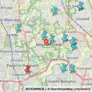 Mappa 20054 Nova Milanese MB, Italia (2.65583)