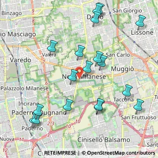 Mappa 20054 Nova Milanese MB, Italia (2.40389)