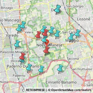Mappa 20054 Nova Milanese MB, Italia (2.0415)