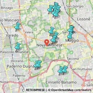 Mappa 20054 Nova Milanese MB, Italia (2.367)