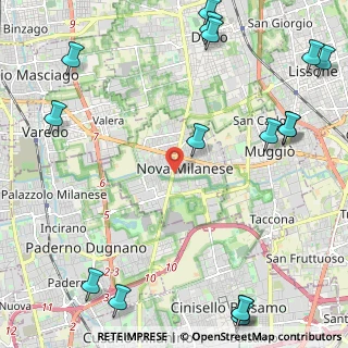 Mappa 20054 Nova Milanese MB, Italia (3.35313)