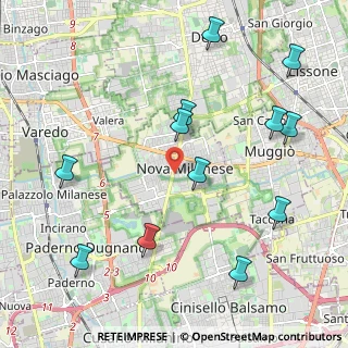 Mappa 20054 Nova Milanese MB, Italia (2.4175)