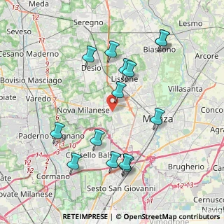 Mappa Via Nino Bixio, 20835 Muggiò MB, Italia (4.09)