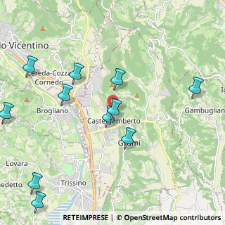 Mappa Via Andrea Palladio, 36070 Castelgomberto VI, Italia (2.47091)