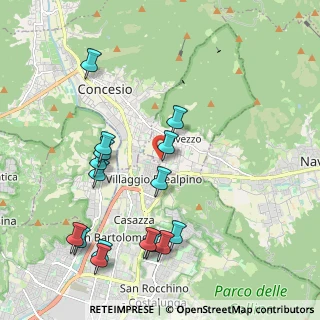 Mappa Via Canossi, 25073 Bovezzo BS, Italia (2.26875)