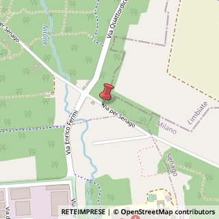 Mappa Via Per Senago, 42, 20020 Garbagnate Milanese, Milano (Lombardia)