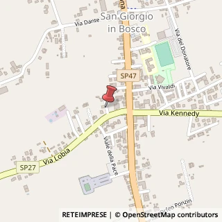 Mappa Via Roma, 1, 35010 San Giorgio in Bosco, Padova (Veneto)