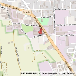 Mappa Via Torino, 125, 21042 Caronno Pertusella, Varese (Lombardia)