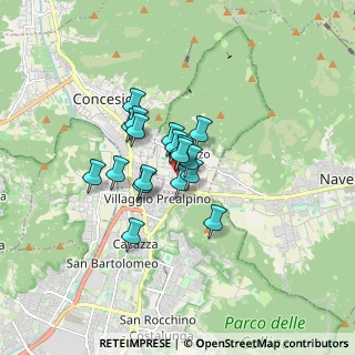 Mappa Via Torino, 25073 Bovezzo BS, Italia (1.05222)