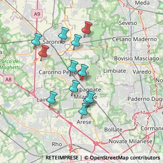 Mappa Via dei Mille, 20031 Cesate MI, Italia (3.38417)